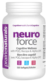Prairie Naturals Health Products - Neuro Force - Cognitive Wellness (120sg) - Image 2