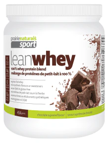 Prairie Naturals Health Products - Lean Whey Protein - Chocolate (454g) - Image 4