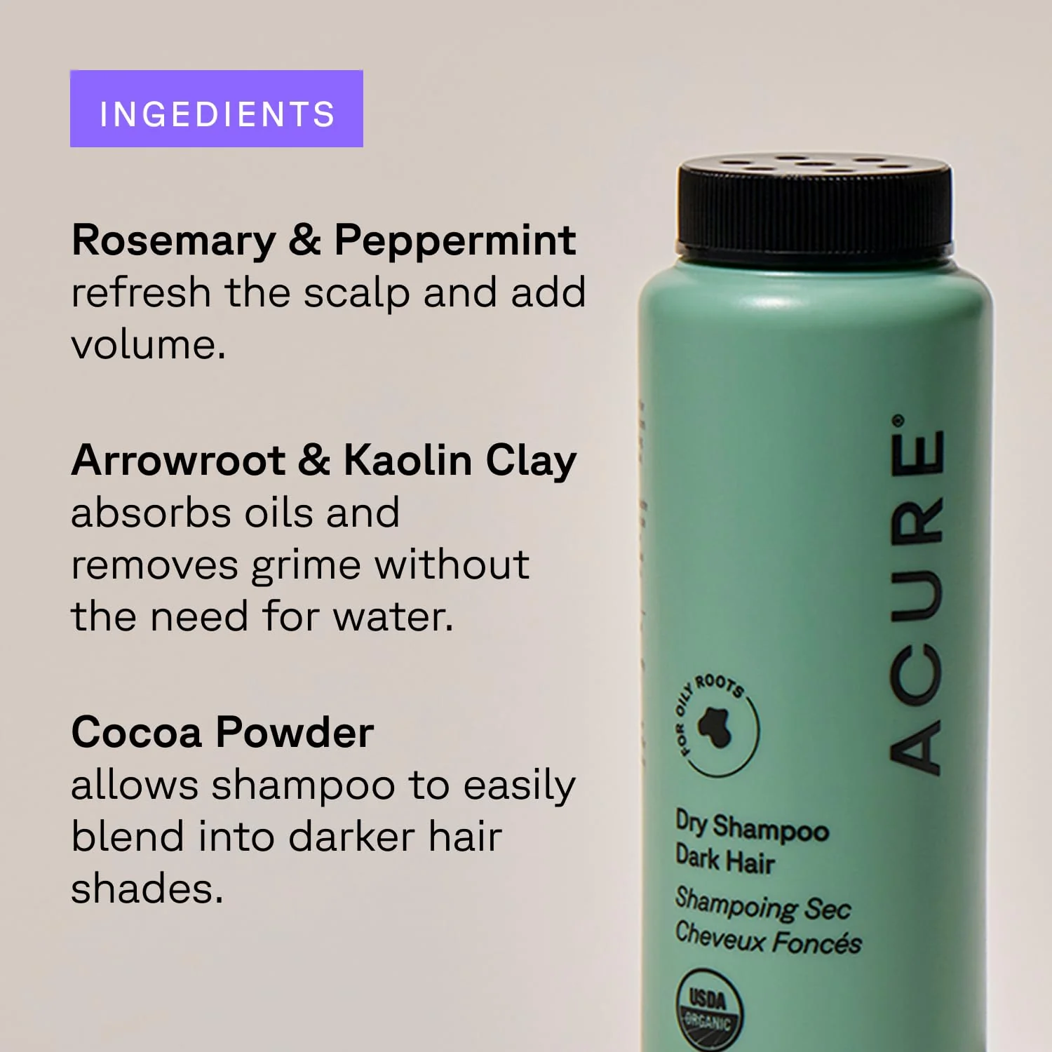 Acure - Dry Shampoo (48g) - Image 4