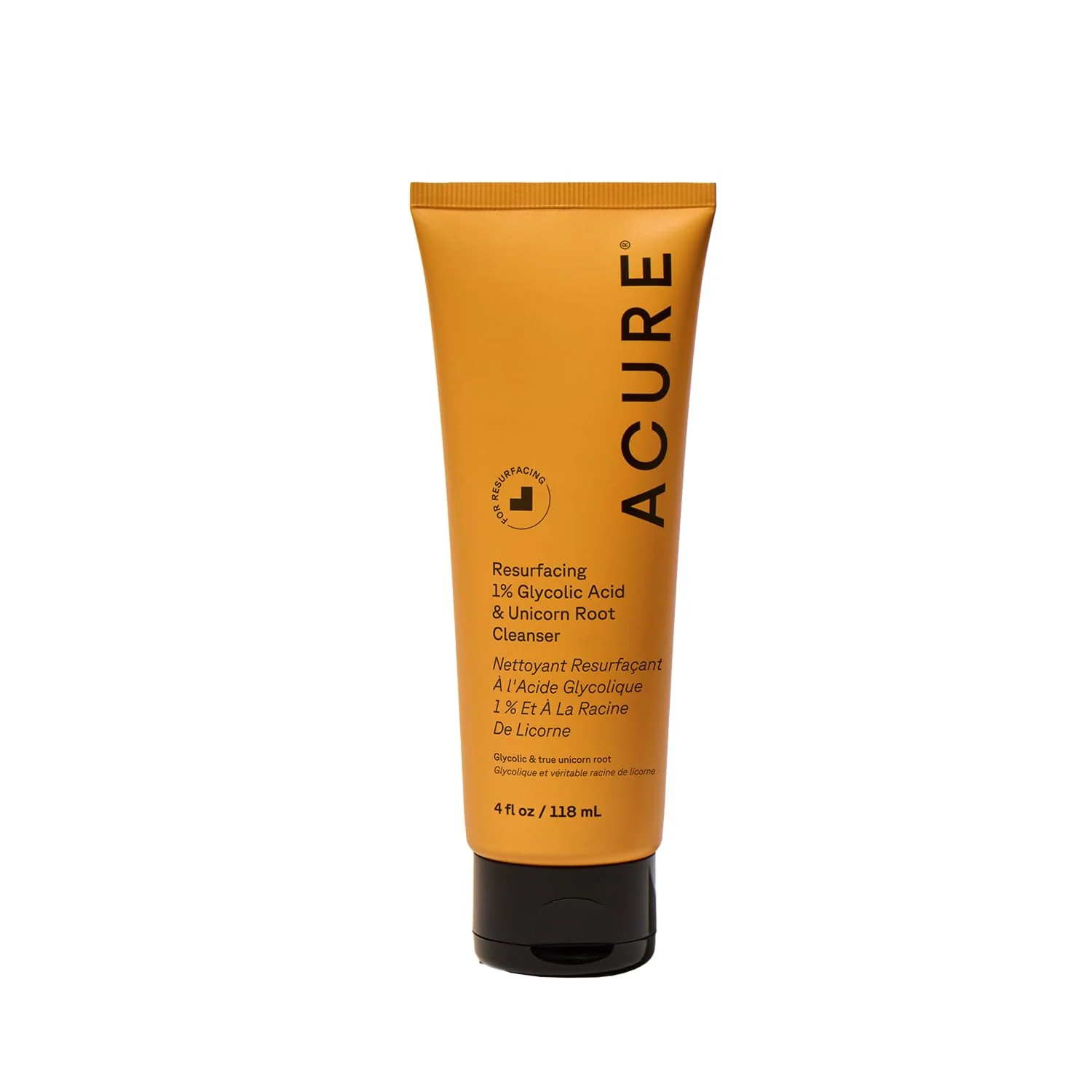 Acure - Resurf. 1% Glycolic Acid Cleanser (118ml)