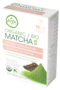 Aiya Company Limited - Organic Matcha Infused Genmaicha (10bg) - Image 5