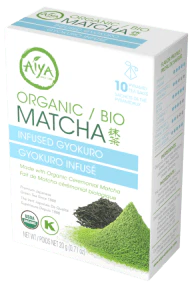 Aiya Company Limited - Organic Matcha Infused Gyokuro (10bg) - Image 4