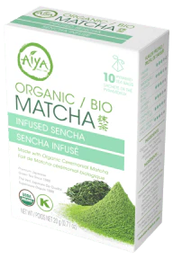 Aiya Company Limited - Organic Matcha Infused Sencha (10bg) - Image 3