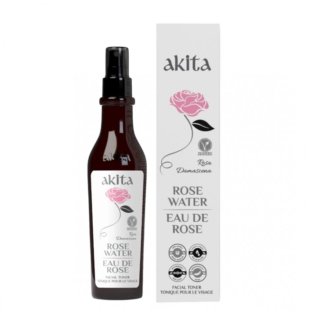 Akita - All Natural Rose Water, 250ml - Image 3