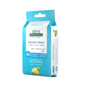 Aleva Naturals - Bamboo Baby Tooth N Gum Wipes (30pk) - Image 3