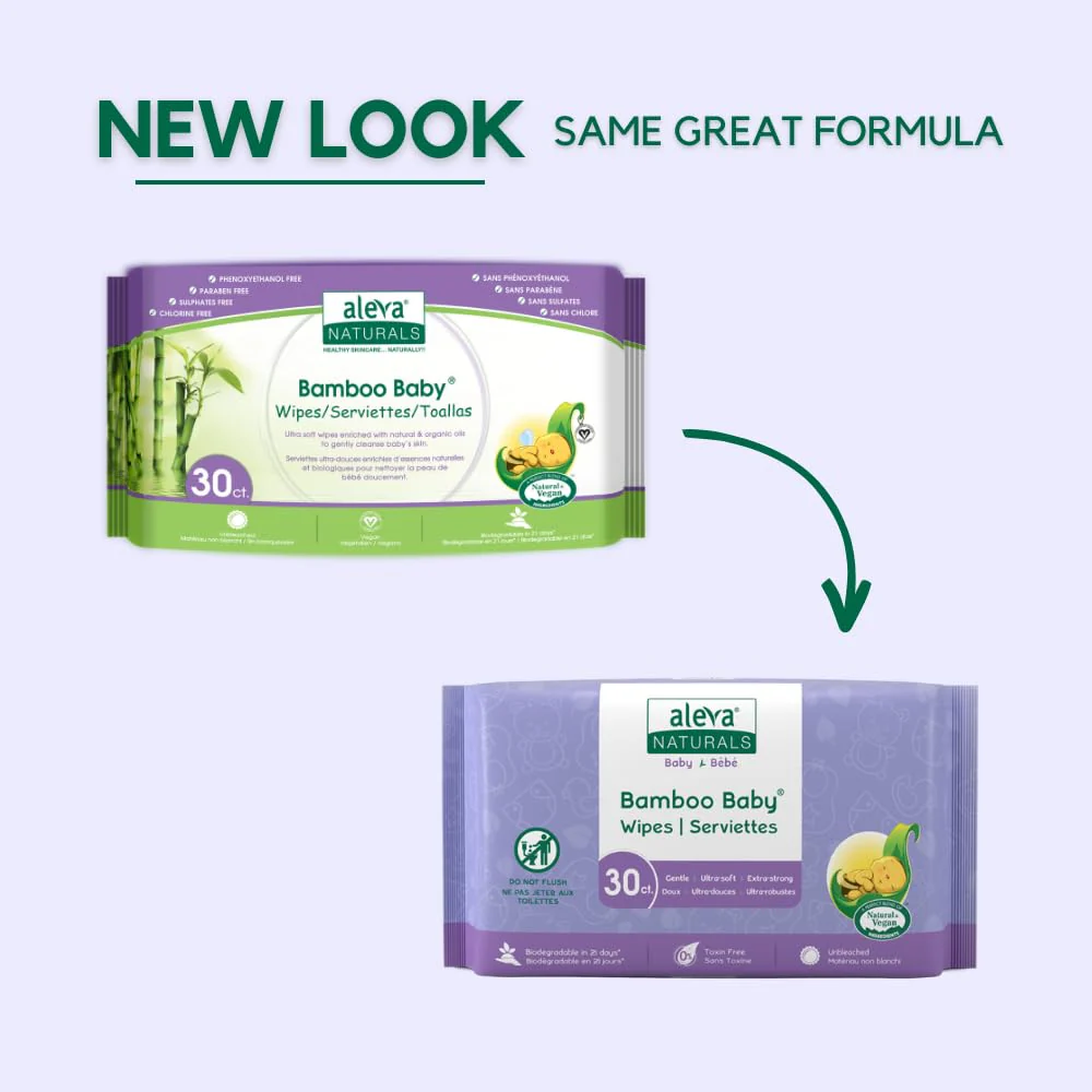Aleva Naturals - Bamboo Baby Travel Wipes (30pk) - Image 7