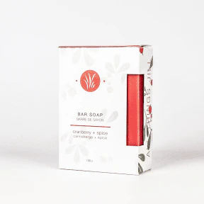 All Things Jill - Cranberry + Spice Bar Soap (130g) - Image 2