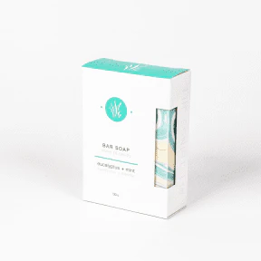 All Things Jill - Eucalyptus + Mint Bar Soap (130g) - Image 4