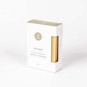 All Things Jill - Patchouli + Cedarwood Bar Soap (130g) - Image 3