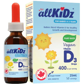 Allkidz Naturals - Vegan Vitamin D3 Drops (25ml) - Image 4
