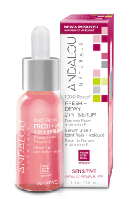 Andalou Naturals - 1000 Roses Fresh Dewy 2 in 1 Serum (30ml) - Image 4