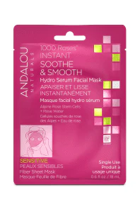 Andalou Naturals - 1000 Roses Instant S & S Sheet Mask (18ml) - Image 3