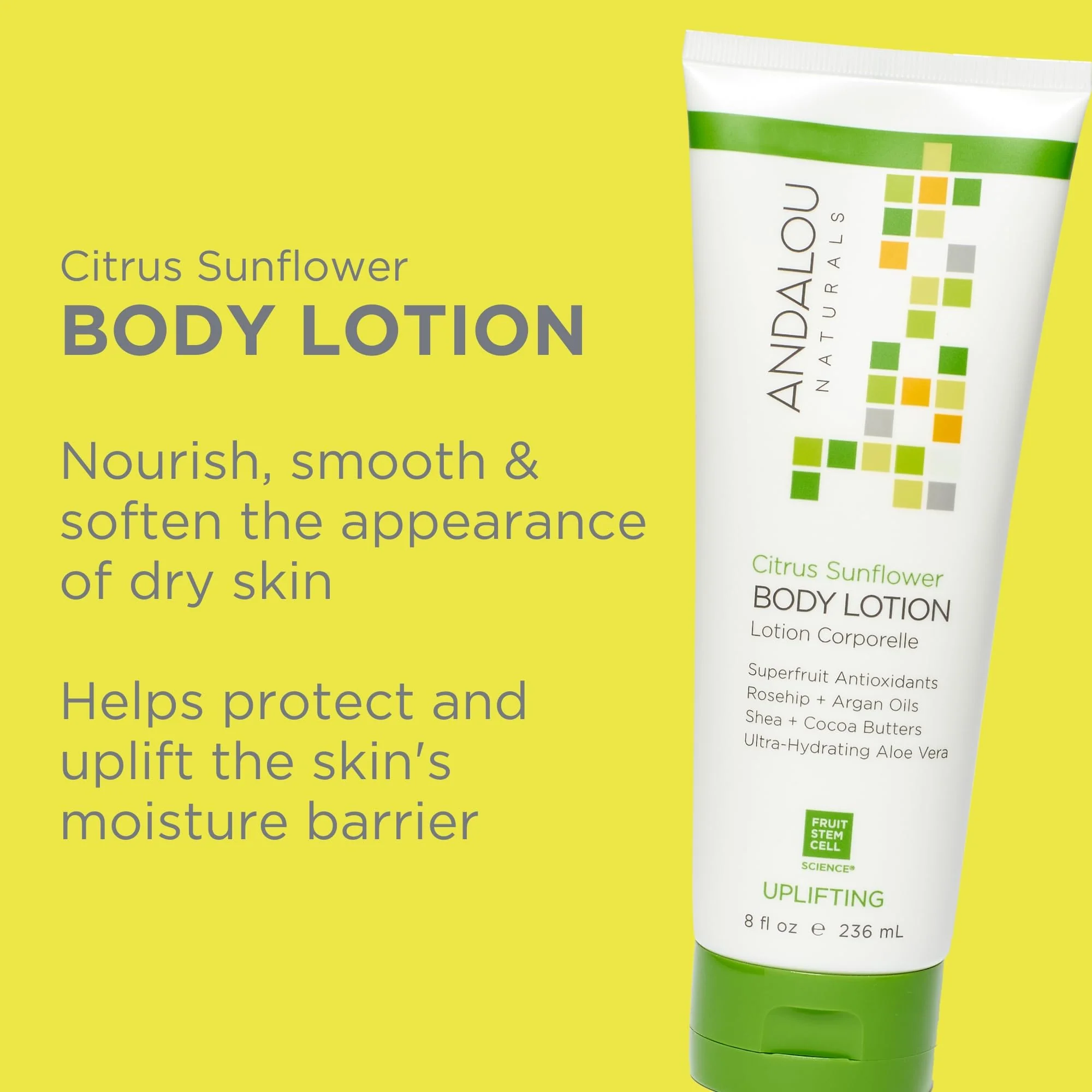 Andalou Naturals - Citrus Sunflower Body Lotion (236ml) - Image 4