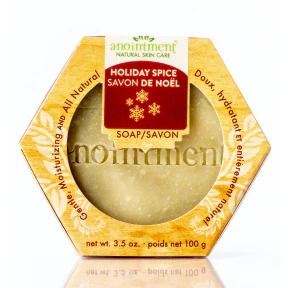 Anointment Natural Skin Care - Holiday Spice Soap (100g) - Image 3