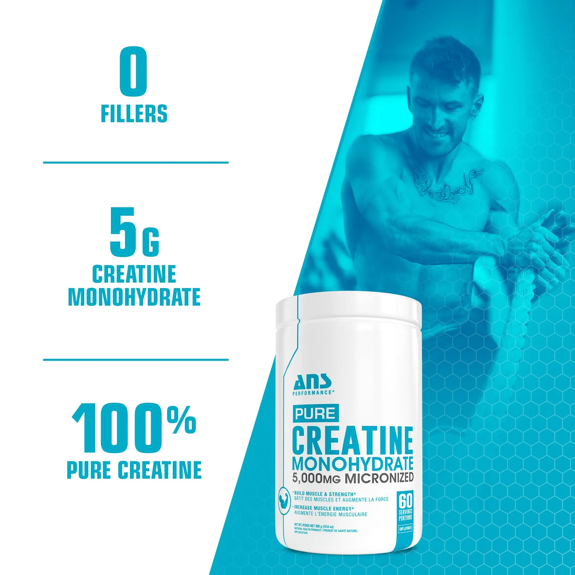 ANS Performance - Creatine Monohydrate (300g) - Image 3