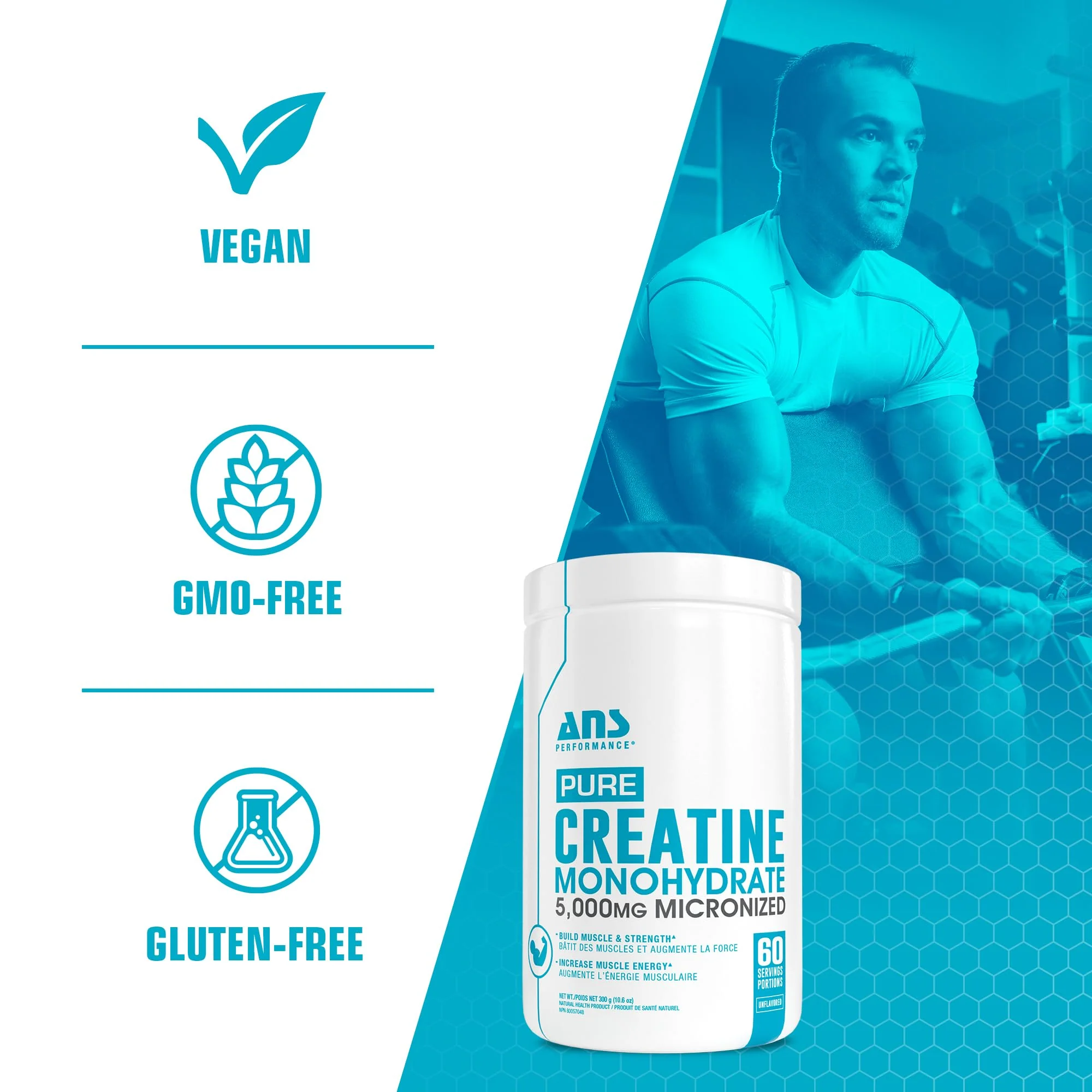 ANS Performance - Creatine Monohydrate (300g) - Image 5