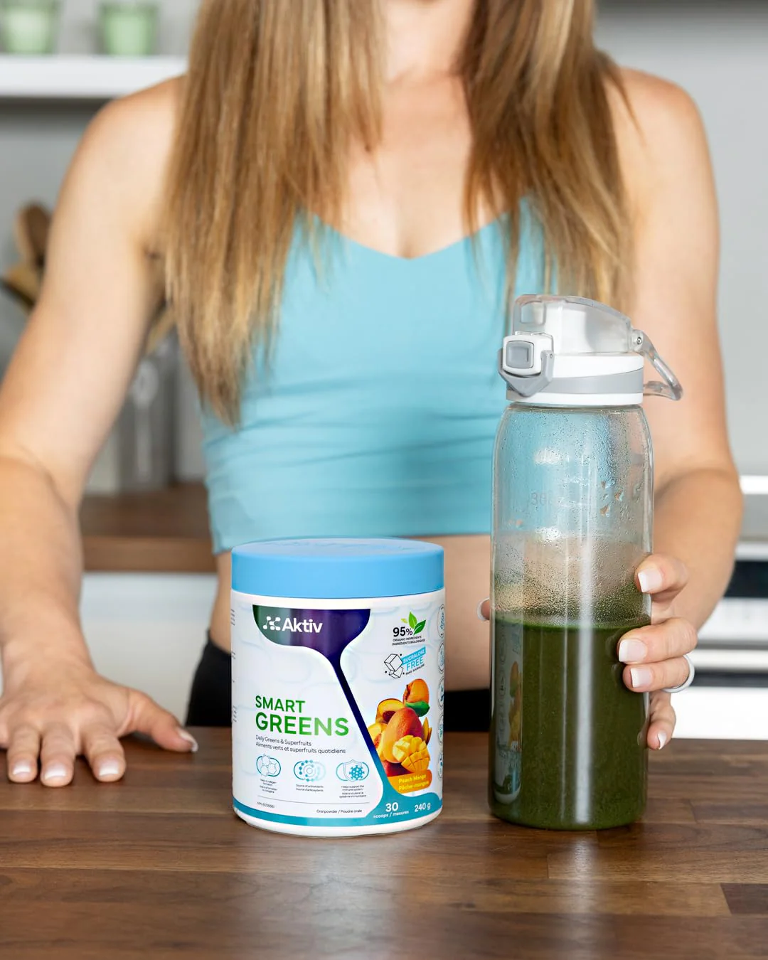 ANS Performance - Greens Superfood - Peach Mango (342g) - Image 2
