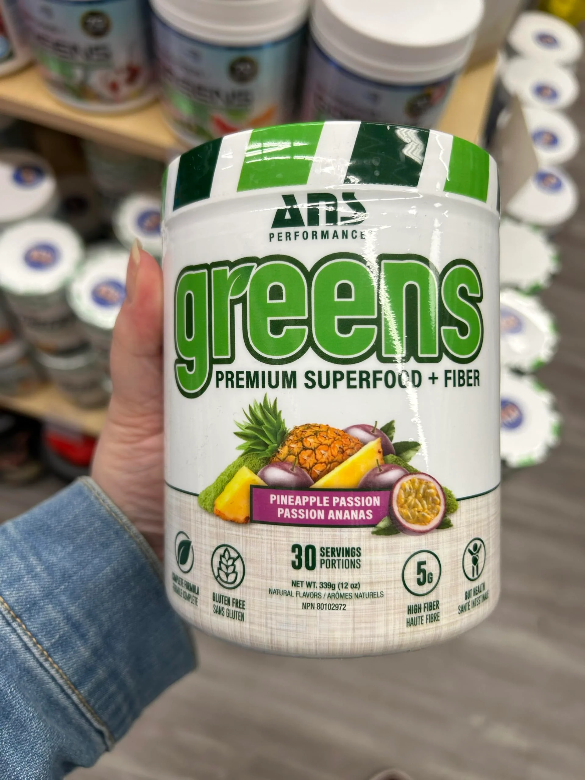 ANS Performance - Greens Superfood Pineapple Passion (339g) - Image 8