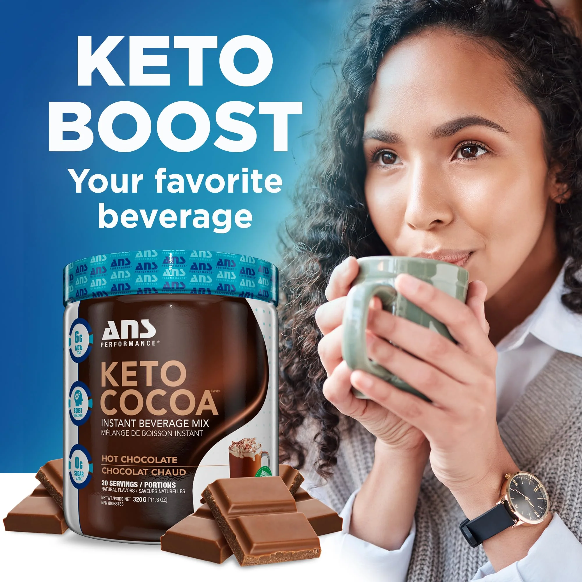 ANS Performance - Keto Cocoa (320g) - Image 4
