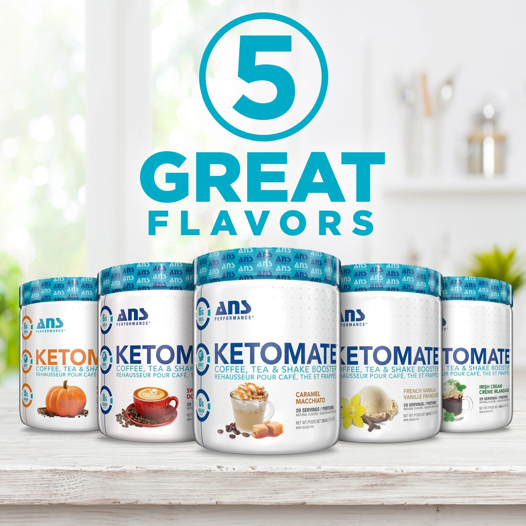 ANS Performance - KETOMATE Creamer Caramel Macchiato (293g) - Image 7