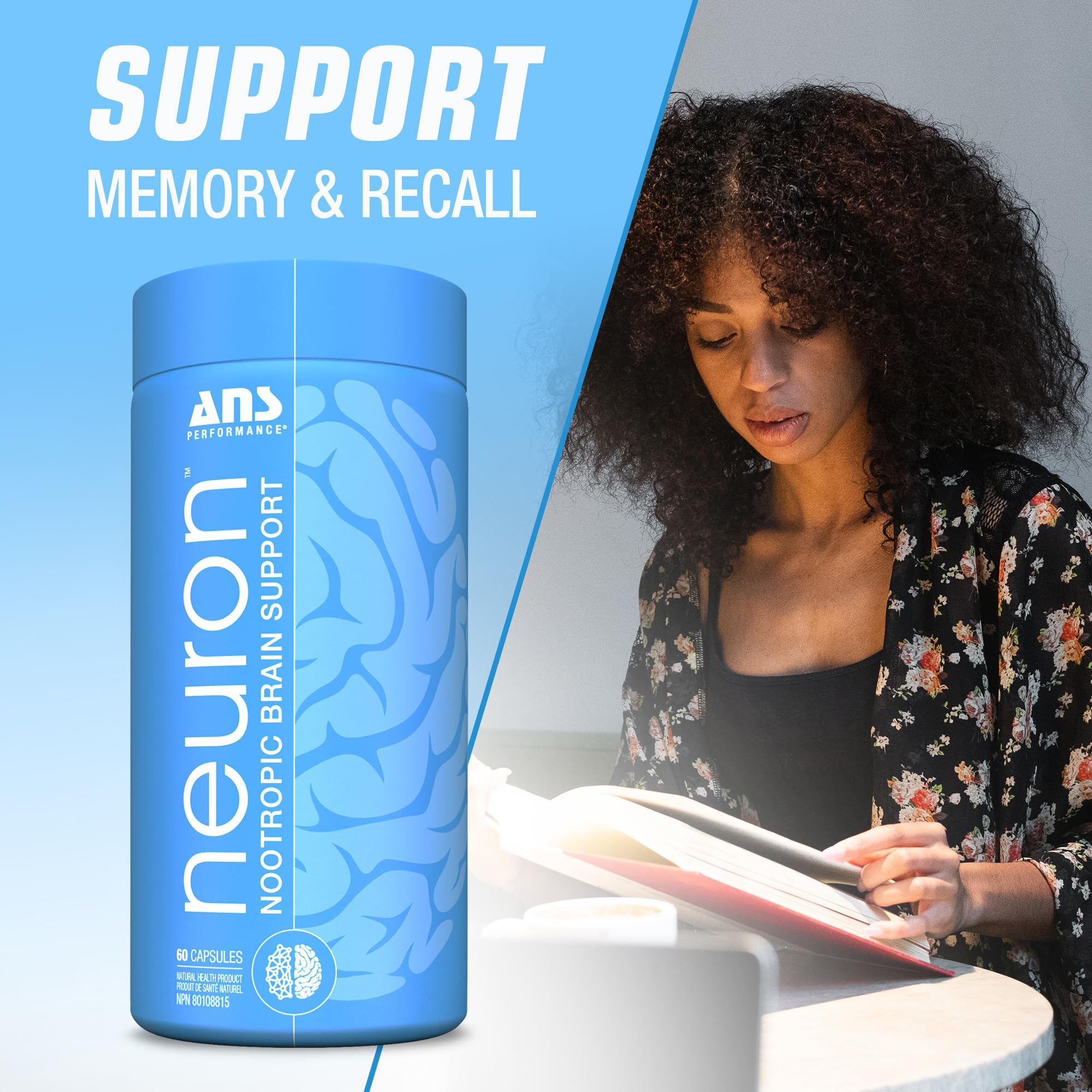 ANS Performance - NEURON - Nootropic Brain Support (60caps) - Image 5