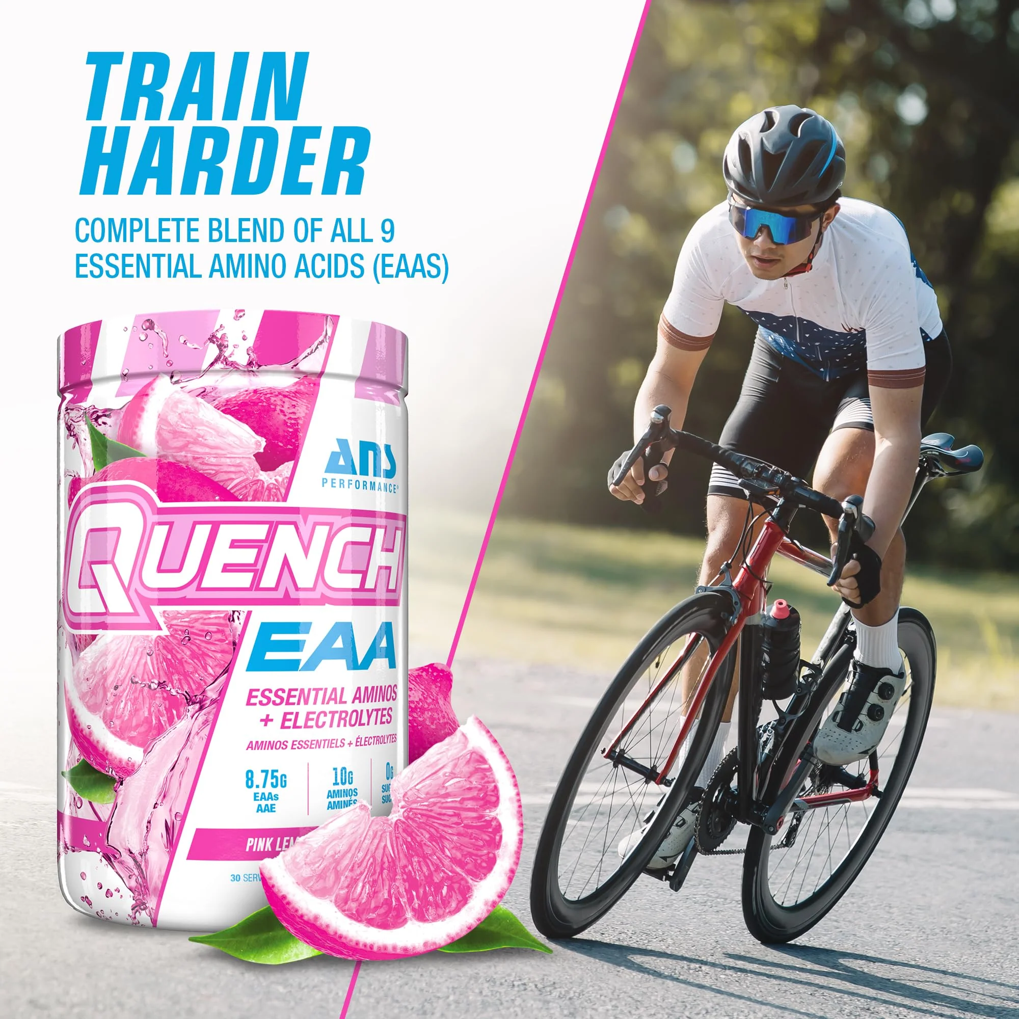 ANS Performance - QUENCH EAA Pink Lemonade (423g) - Image 4