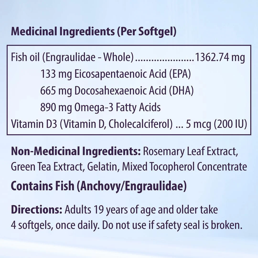 AquaOmega - 5X Ultimate Strength DHA Softgels (240sg) - Image 5