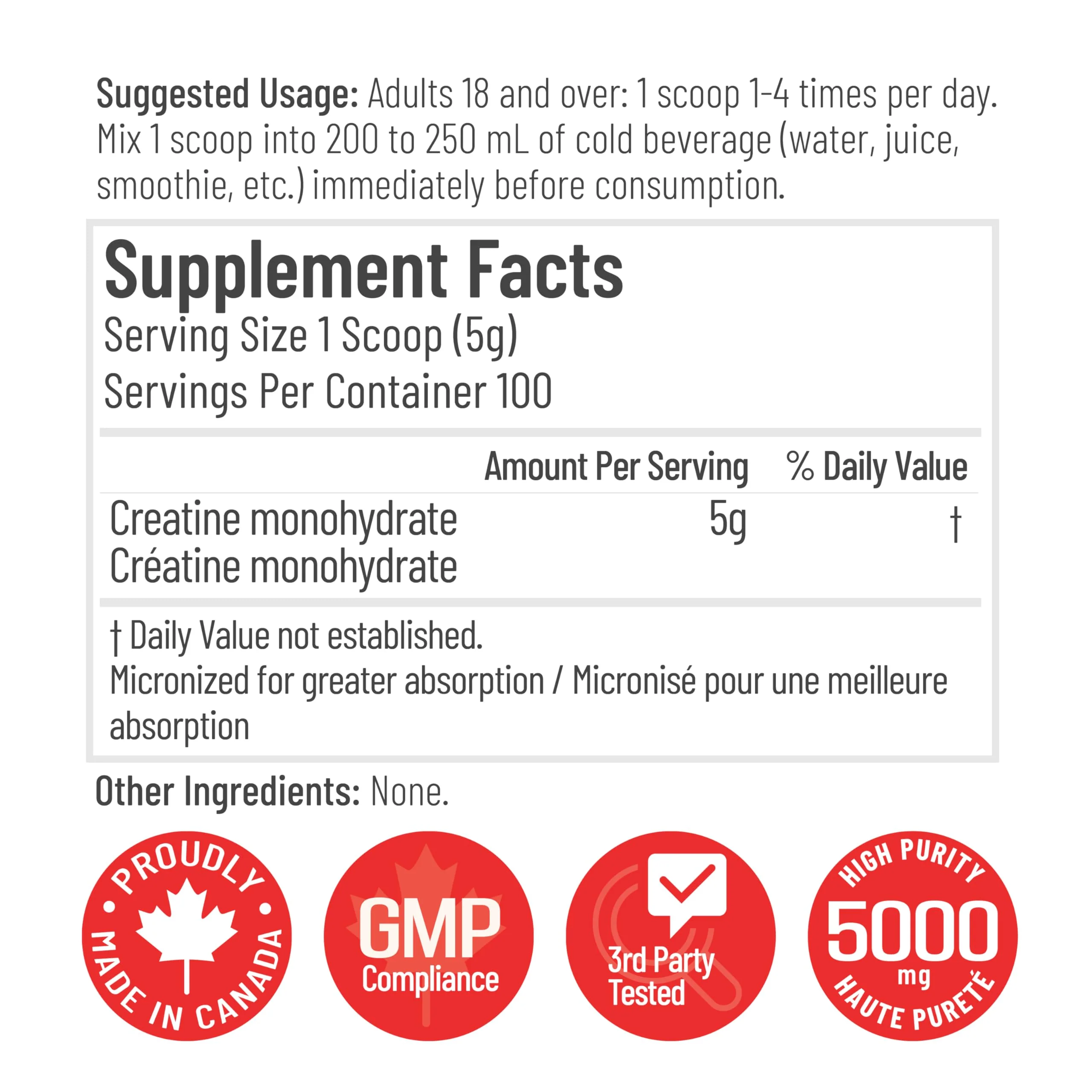 Arcwell - Creatine, 500g - Arcwell - Image 3