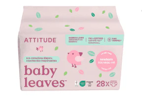 Attitude - Baby Diapers Newborn (up to 4kg) (28un) - Image 4