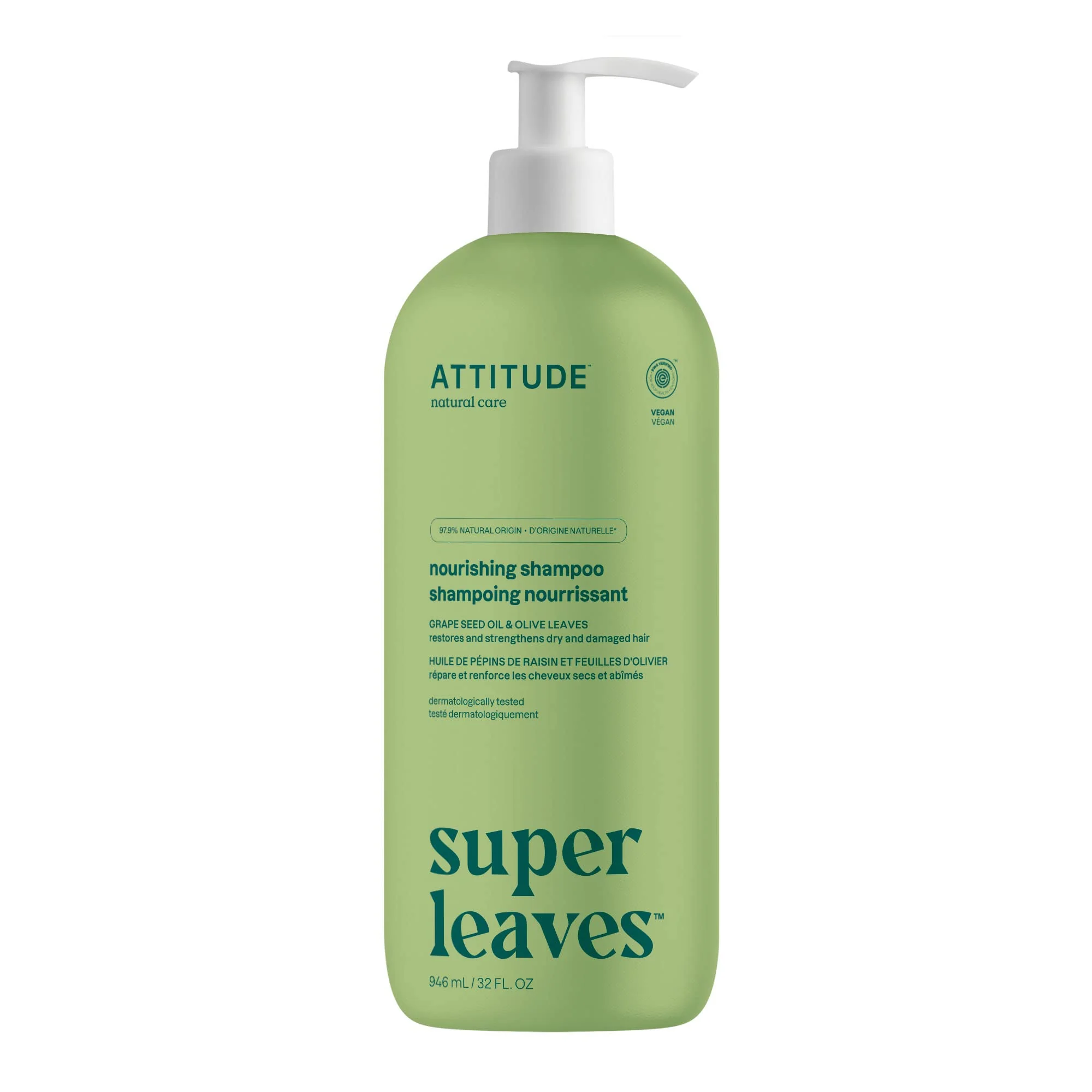 Attitude - Body Lotion - Olive Leaves (473ml) - Image 3