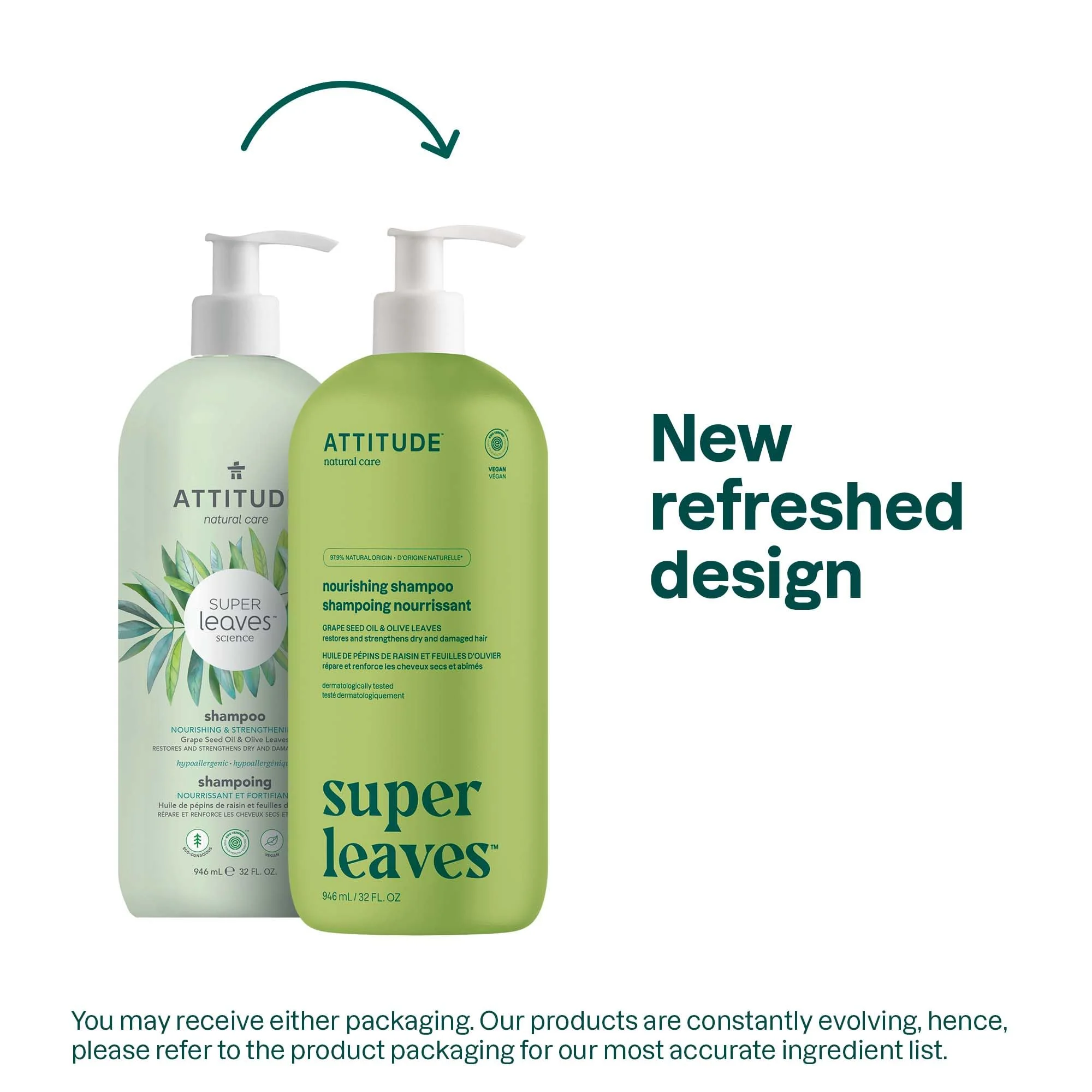 Attitude - Body Lotion - Olive Leaves (473ml) - Image 6
