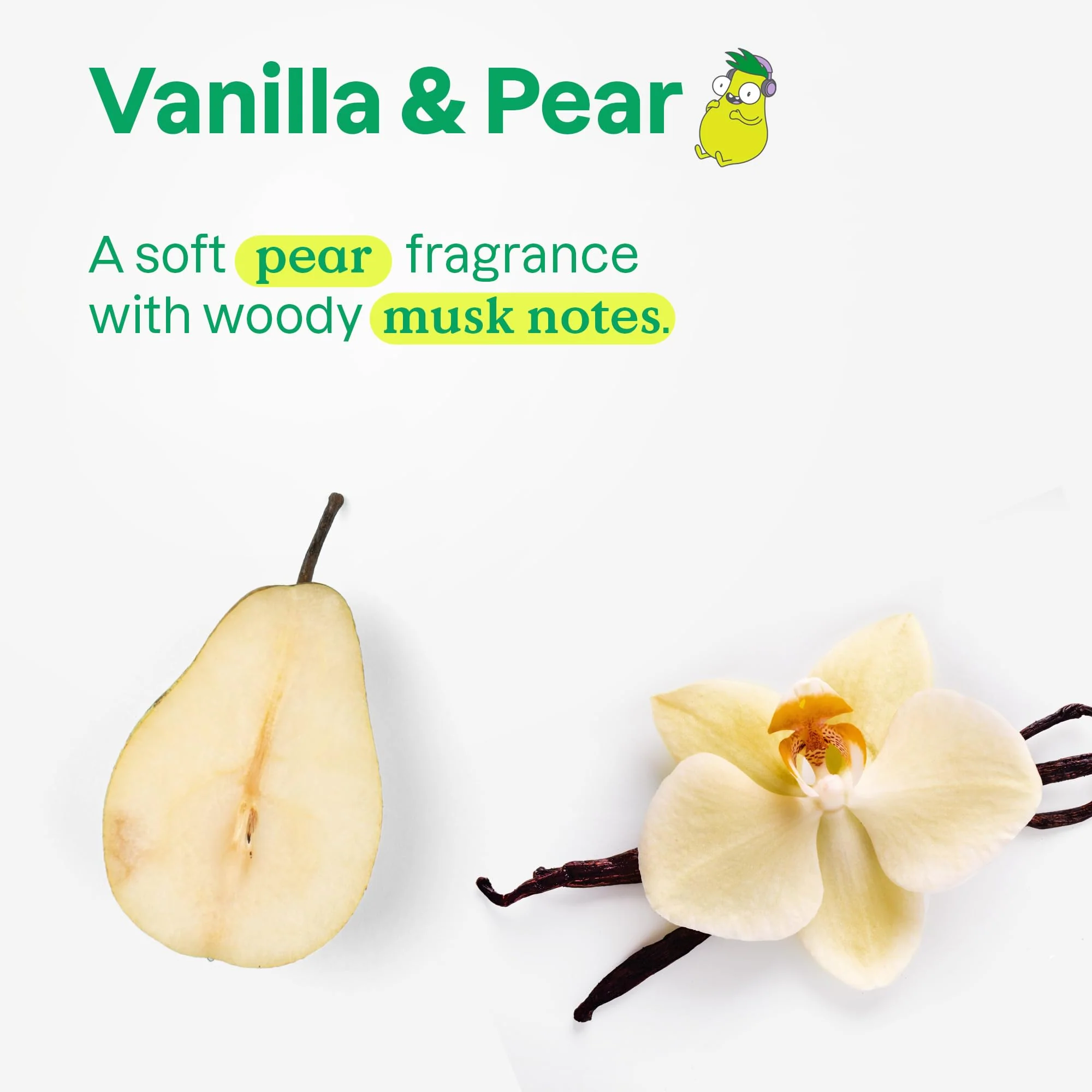 Attitude - Bubble Bath - Vanilla & Pear (473ml) - Image 10