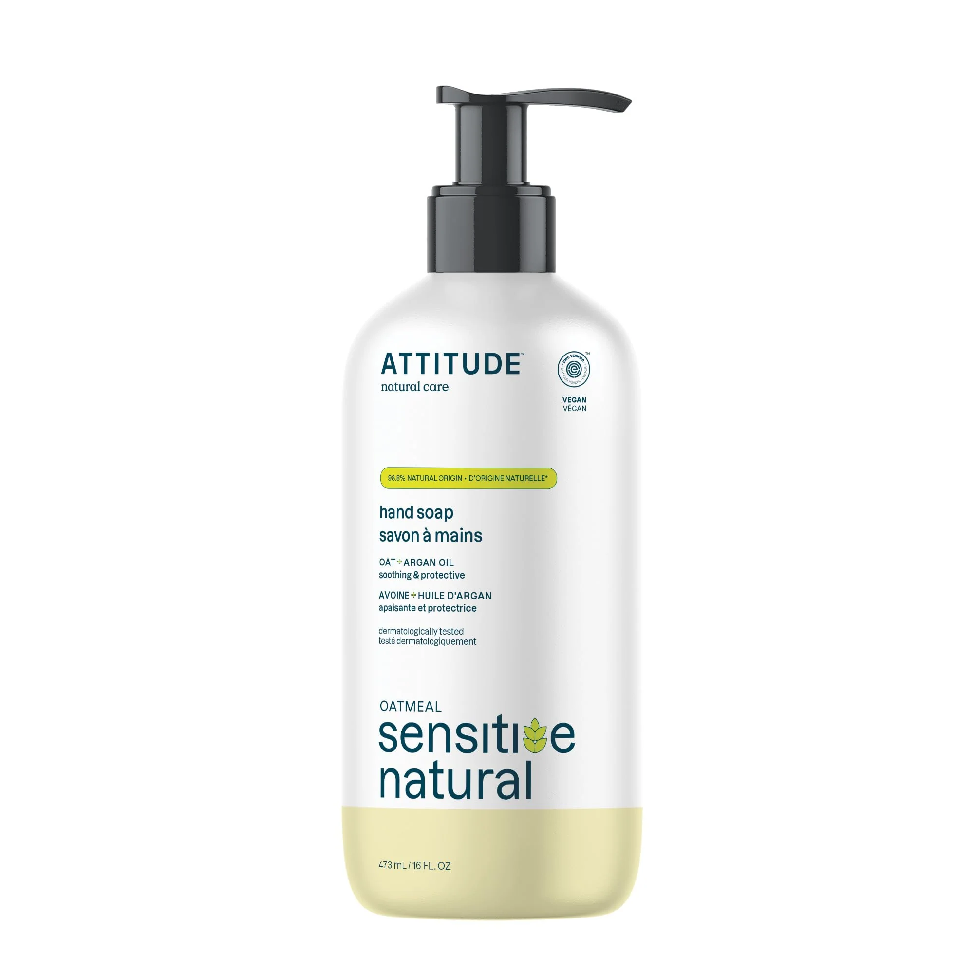 Attitude - Shower Gel- Moisturize - Argan (473ml) - Image 3