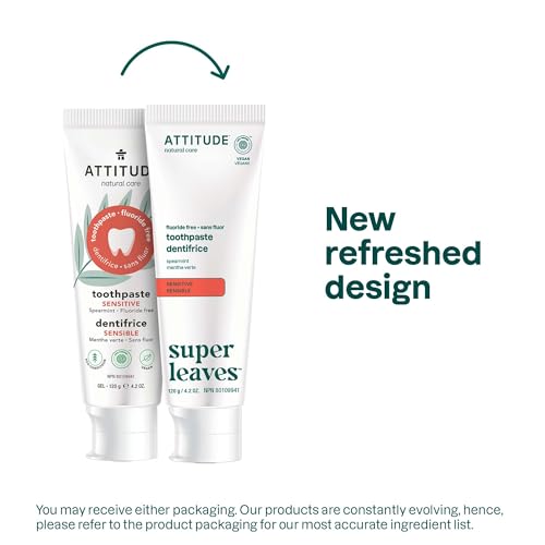 Attitude - Toothpaste Fluor Free - Sensitive (120g) - Image 4