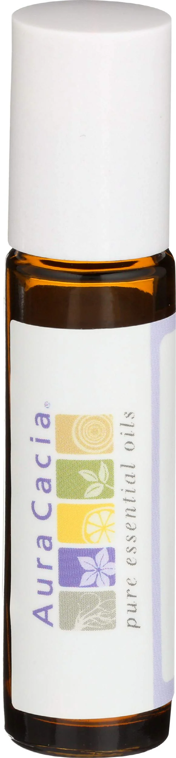 Aura Cacia - Amber Glass Roll-on Bottle - Empty (9ml) - Image 3