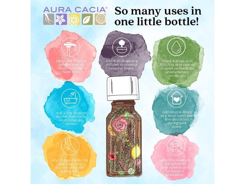 Aura Cacia - Boxed Essential Oil - Sweet Orange (15ml) - Image 4