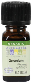 Aura Cacia - Geranium Organic Essential Oil (7ml) - Image 2