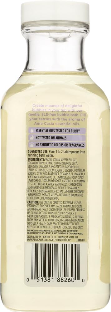 Aura Cacia - Lavender Harvest Bubble Bath (384ml) - Image 7