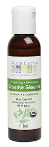 Aura Cacia - Organic Sesame Oil (118ml) - Image 2