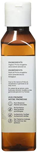 Aura Cacia - Organic Sweet Almond Oil (118ml) - Image 5