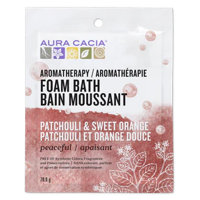 Aura Cacia - Patchouli/Sweet Orange Foam Bath (71g) - Image 4
