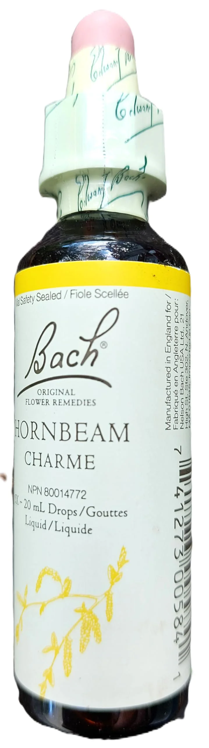 Bach - Hornbeam (20ml) - Image 7