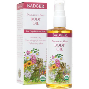 Badger Balms - Rose Body Oil (113g) - Image 4