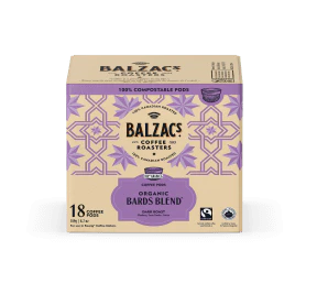 Balzac's Coffee Roasters - Organic Bards Blend Coffee Pods (18ct) - Image 2