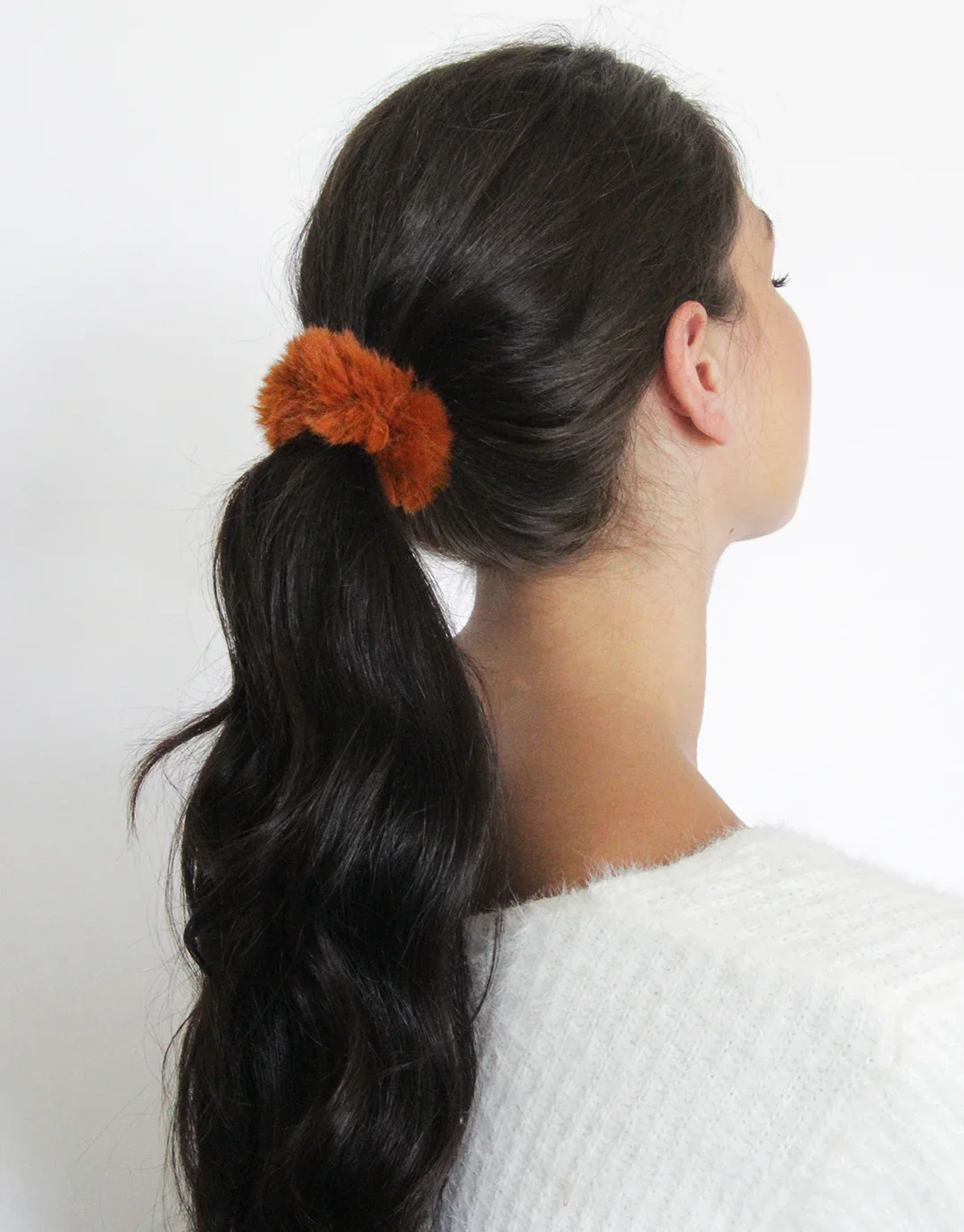 BANDED - Faux Fur Scrunchie - All Spice (4pk) - Image 4