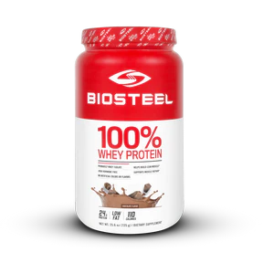 BioSteel Sports Nutrition - 100% Whey Protein Chocolate (750g) - Image 2