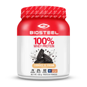 BioSteel Sports Nutrition - 100% Whey Protein Cookies N Cream (420g) - Image 3