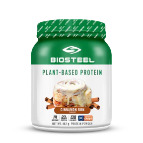 BioSteel Sports Nutrition - Plant-Based Protein Cinnamon Bun (462g) - Image 2