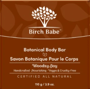Birch Babe - Body Bar - Woodsy Jay (115g) - Image 2