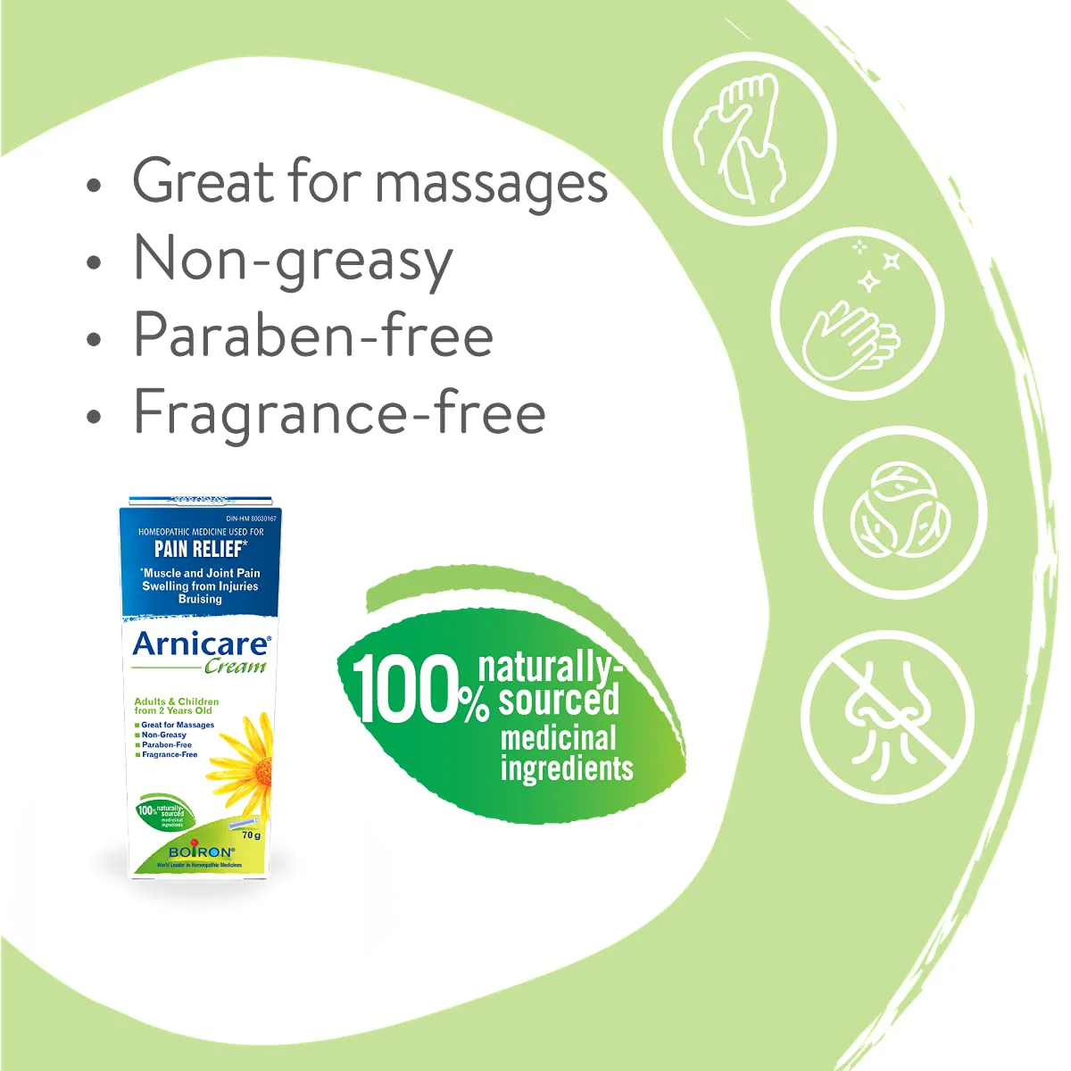 Boiron - Arnicare Crm, Musc &t Pain (70g) - Image 3